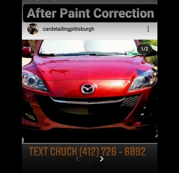 9h Car Ceramic Coating Service by Chuck's Mobile Paint Correction Detailing Pittsburgh